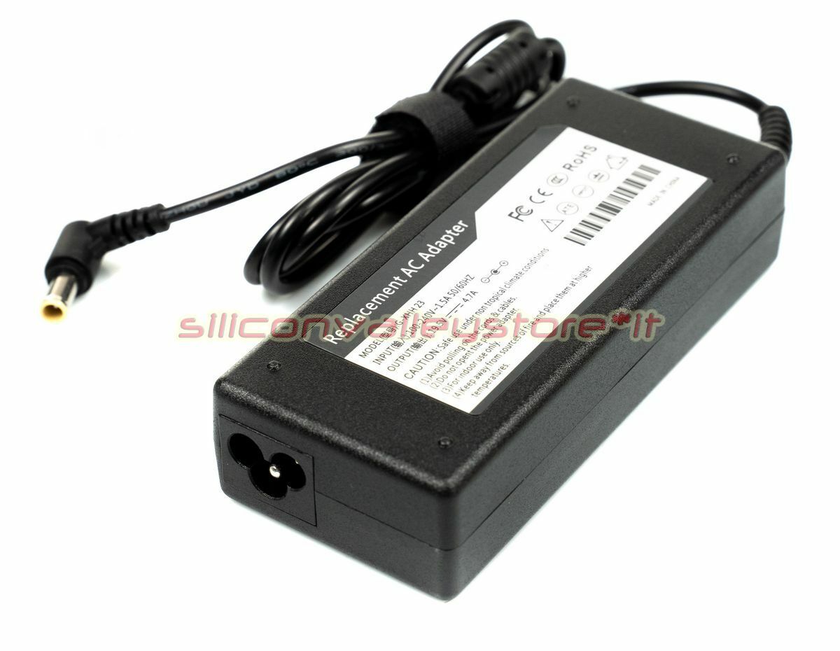 Alimentatore VGP-AC19V13 Sony Vaio PCG-Z505, VGN-BX, VGN-FE, VGN-FZ, VGN-S4