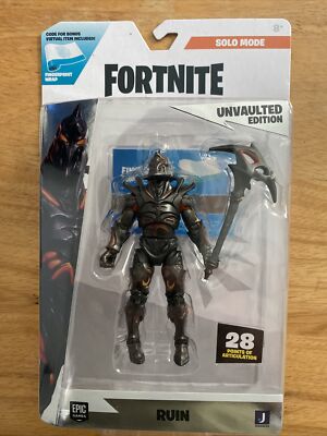 Jazwares Fortnite Solo Mode 23 #081 Ruin Unvaulted Edition NEW VIRTUAL ITEM CODE