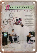 Old School BMX 1987 MONGOOSE Vintage Magazine Ad Reproduction Metal Sign B1206