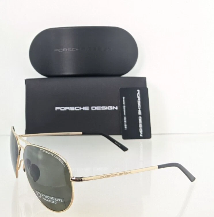 Nuevas gafas de sol auténticas Porsche Design P 8508 A doradas P' 8508 Foto 2 de 4