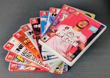 CASE ONLY 10 Switch Game Cases -AUTHENTIC- w/Box Art Nintendo Switch FIFA, NBA