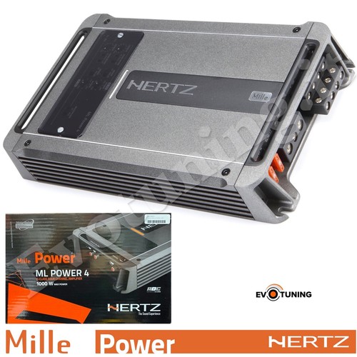 Amplificatore 4 Canali Hertz Linea Mille Power ML Power 4 Nuovo 1000W Top Gamma - Foto 7 di 16