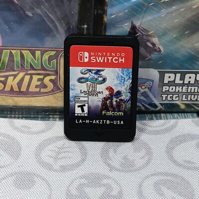 Nintendo Switch Ys VIII Lacrimosa of Dana Adventurers Edition Game YS CART ONLY