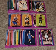 (153) 2018-19 18-19 HOOPS PURPLE PARALLEL LOT W/ STARS ROOKIES NO DUPES LOADED