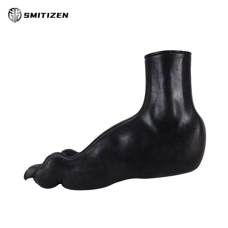 Smitizen Silicona Negro Patas de Dragón Zapatos Disfraces para Fiesta de Halloween Juegos con disfraces Foto 4 de 4