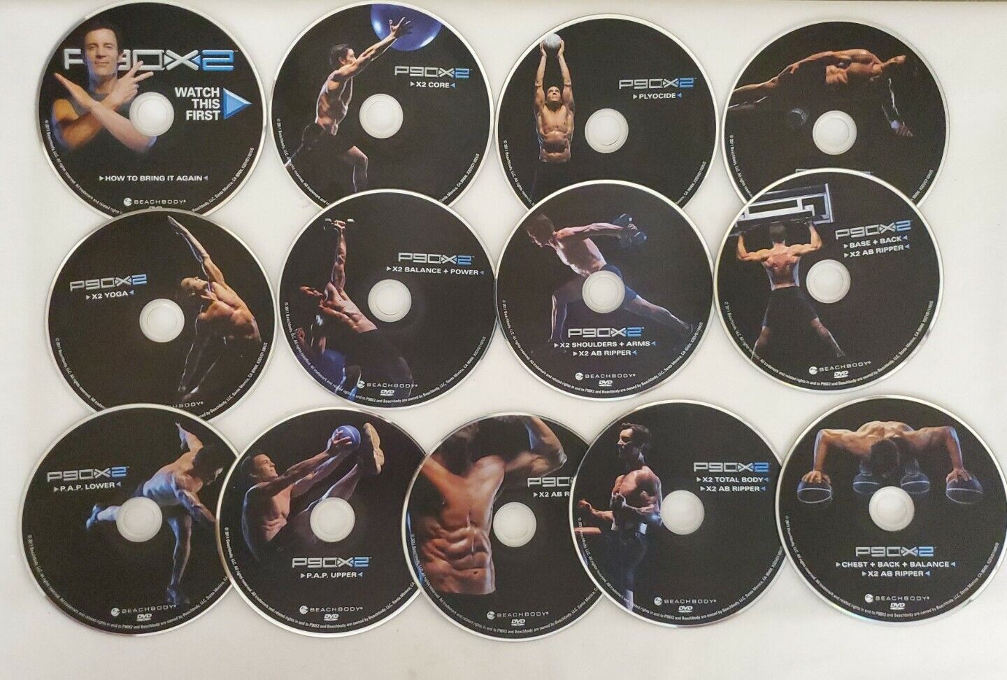 Beachbody P90X2 Workouts Replacement Disc DVD Individual You Pick