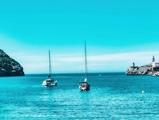 Wandbild Foto - Sóller Freedom Mallorca - A4 Poster - Deko Mallorca