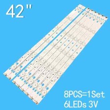 8pcs LED Strips For DP42D24 DP42D23 FW42D25T ...