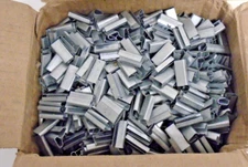 NIFTY 1000 Pcs. SMS-2 Metal Seal 1.25"L x 0.5"W For Polypropylene Strapping