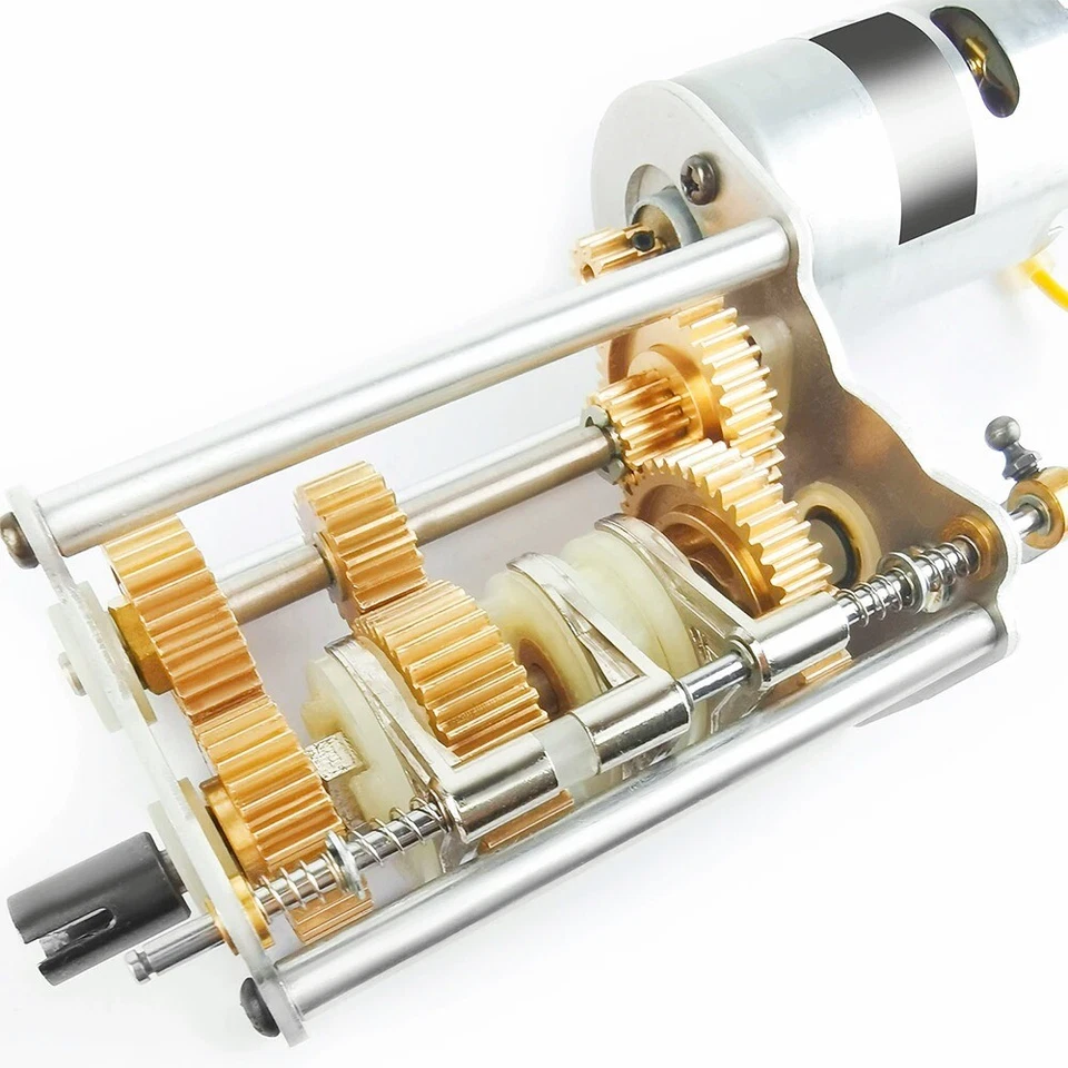 7PCS Motor Gearbox Gear Set for 1/14 Tamiya RC Car Tow Drag Trailer Truck RC Car - Image 4 of 4