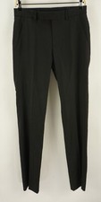 New Kenneth Cole Techni-Cole Performance Suit Pants Men's 29 x 32 Black Stretch