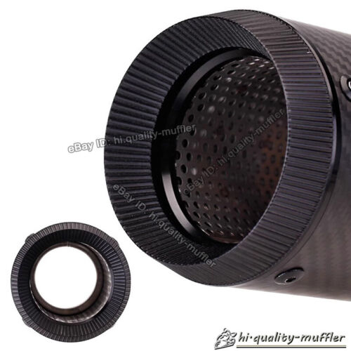 Silenciador tubo de escape fibra de carbono para Kawasaki Z900 2020-2024 motocicleta - Imagen 8 de 11