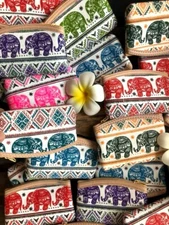 10 Purses Bag Clutch Pouch Wallet Thai Coin Zip Women  Handbag Canvas Card Gift