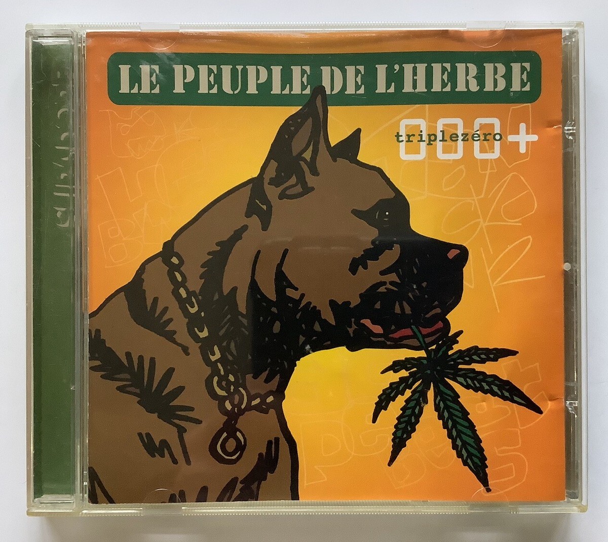 LE PEUPLE DE L'HERBE 000+ Triple Zero CD Bonus Tracks 2001 France