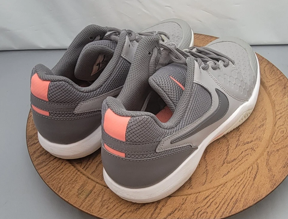 Nike Air Zoom Zapatos Atléticos Mujer 10 Gris Zapatillas con Cordones #918201-013 Foto 3 de 4