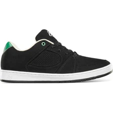 Es Skateboard Shoes Accel Slim Black/White/Green