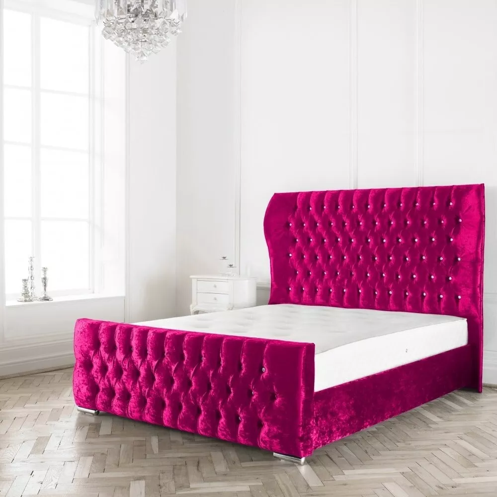 Sleigh beds with mattress included deals