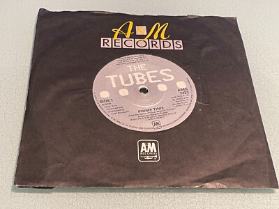 The Tubes - Prime Time - No Way Out - WHITE Vinyl Record 7'' Single - 1979