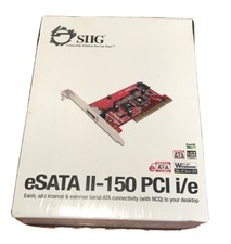 Siig Inc Siig Port Esata Ii Pcie Pro sc-sae412-s2- NIB
