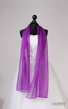 Stola Schal Tuch Tücher Stolen Hochzeit Freizeit Party soft zart chiffon NEU DE