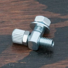 Bicycle Brake Cable ADJUSTING BARREL BOLT 6mm Mount Nut Caliper Vintage RoadBike