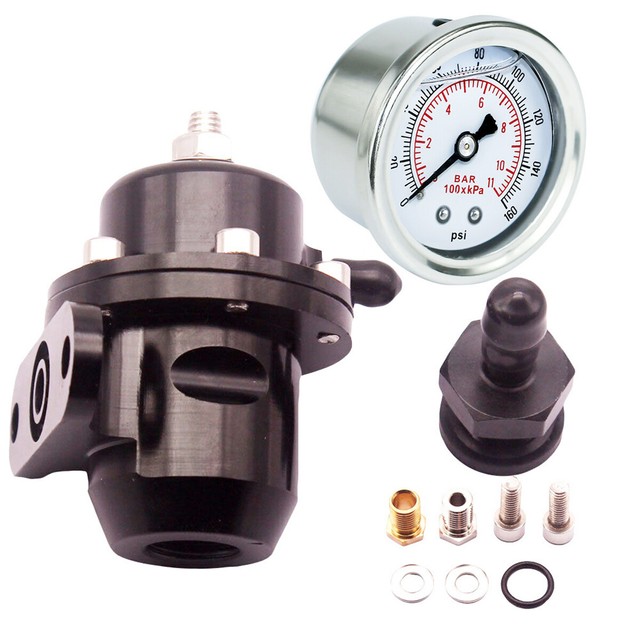 For Honda B16 B18 B17 B20 Si LS GSR D16 Racing FPR+Fuel Pressure