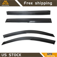 For 2006-11 2012 Toyota Rav4 4Pcs Window Visors Rain Guards Outside Mount Style