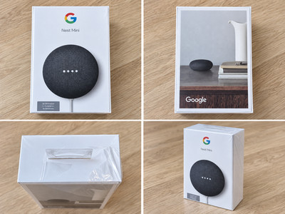 Google Nest Mini 2. Generation Anthrazit NEU OVP versiegelt Smart Speaker