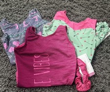 Lot of Girls XXS Gymnastics Leotards Destira Toddler Size3-4 Gym Leo