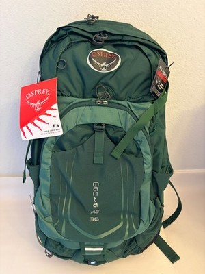 Osprey Manta AG 36 Hiking Backpack Green Medium/Large  NEW