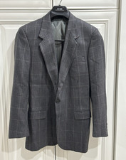 Givenchy Paris Men  s Gray Jacket Blazer No Tag Size Union Made