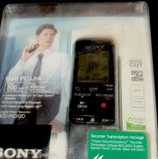 Sony ICD-PX312D Digital Voice Recorder - NEW SEALED - Dragon Edition USB PC Link