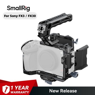 SmallRig Cage Kit for Sony FX3 / FX30 W/ Top Handle V-Mount Battery Mount Plate