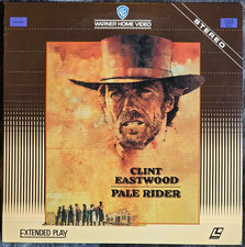 CLINT EASTWOOD  PALE RIDER  LASERDISC 1985  NM/EX