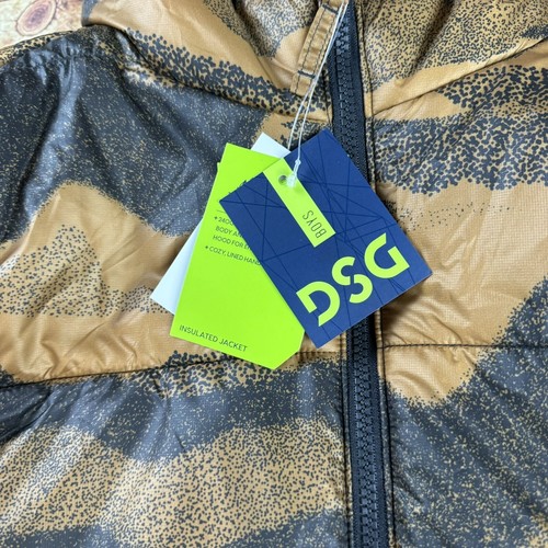 New DSG Boys Insulated Jacket Coat DICKS SPORTING GOODS Size Medium Dot Camo - Picture 6 of 6