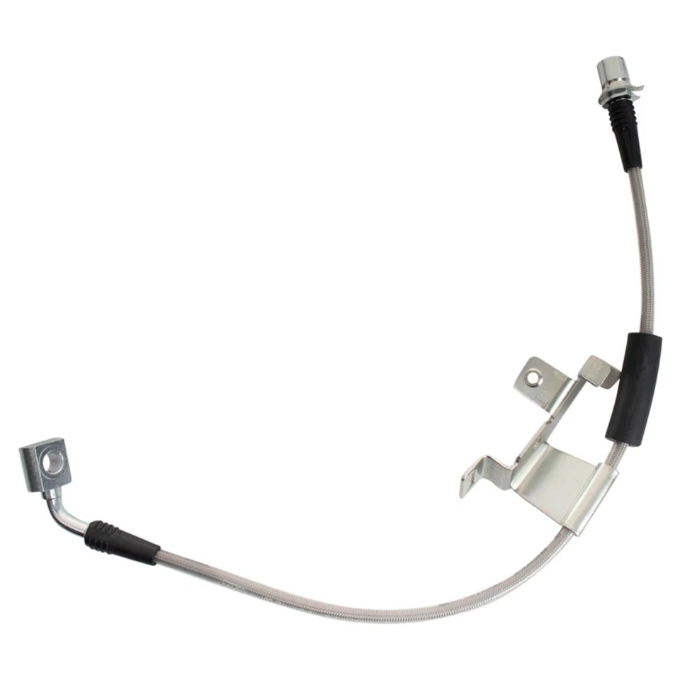 Manguera de freno delantera de acero inoxidable para 07-20 Cadillac 07-20 Chevrolet 07-20 GMC Foto 2 de 4