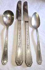 1920s Wm Rogers MFG CO. Extra Plate Original Chalfonte Pattern  4 Pcs