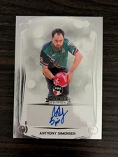 2023 Leaf PBA Premier Edition Autographs Anthony Simonsen #BA-AS1