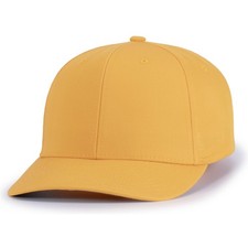 Pacific Headwear Poly/Cotton Snapback Cap One Size Gold