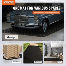 DiamondPlate Rubber Flooring Roll 3 mm x 4 ft x 15 ft Garage Floor Mat