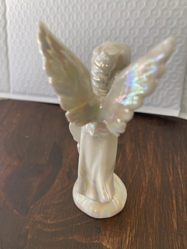 Dresden Germany 8 Musical Angels, Preowned, Angel With Harp Has Cracked Wing - Picture 11 of 18