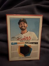2026 Topps Heritage - Clubhouse Collection Relic Pablo Lopez #CCR-PL (MEM) Black