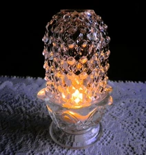 Brooke Quilt and Hob Nail Fairy Lamp