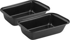 2PCS Nonstick Bread Pan - 8” X 4” Carbon Steel Loaf Baking Pans, Dishes，Rectangl