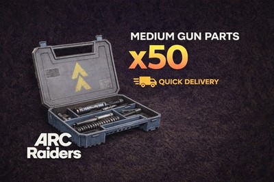 Arc Raiders   50x Medium Gun Parts   ( PS5 / Xbox / PC )