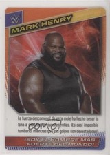 2015 Panini WWE Wrestling Action (Spanish) Mark Henry #074 0w6