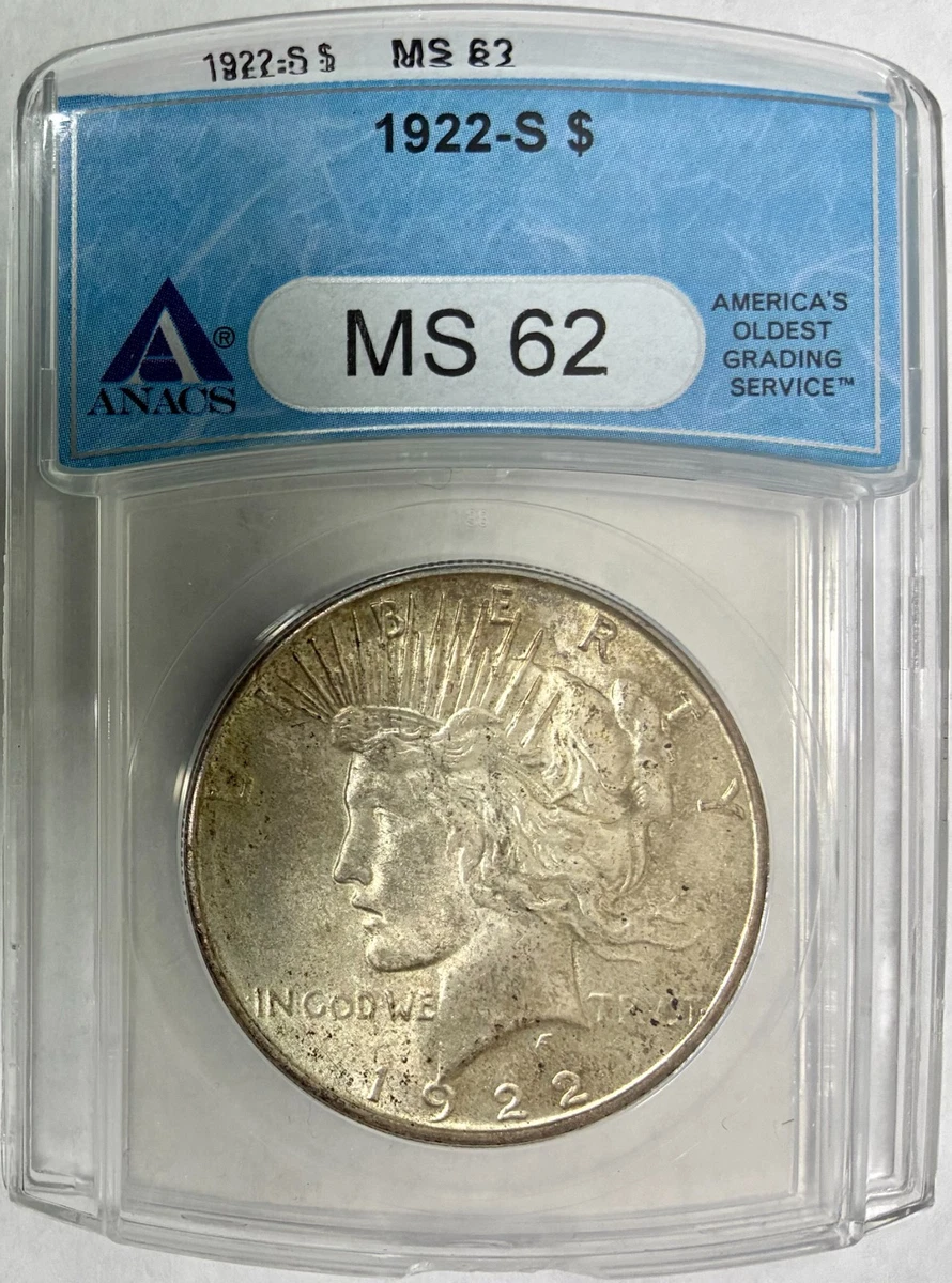 Grade MS 62 Peace US Dollars (1921-1935) for sale | eBay