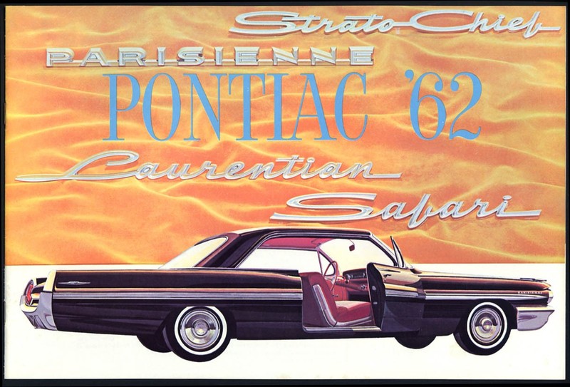 1962 Pontiac CANADA brochure Parisienne Laurentian Strato-Chief Safari 1/62 ed
