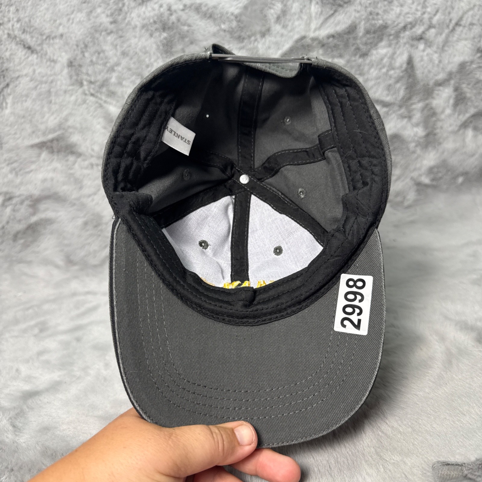 Stanley Tools Hat Cap Gray Snap Back Adjustable H… - image 7