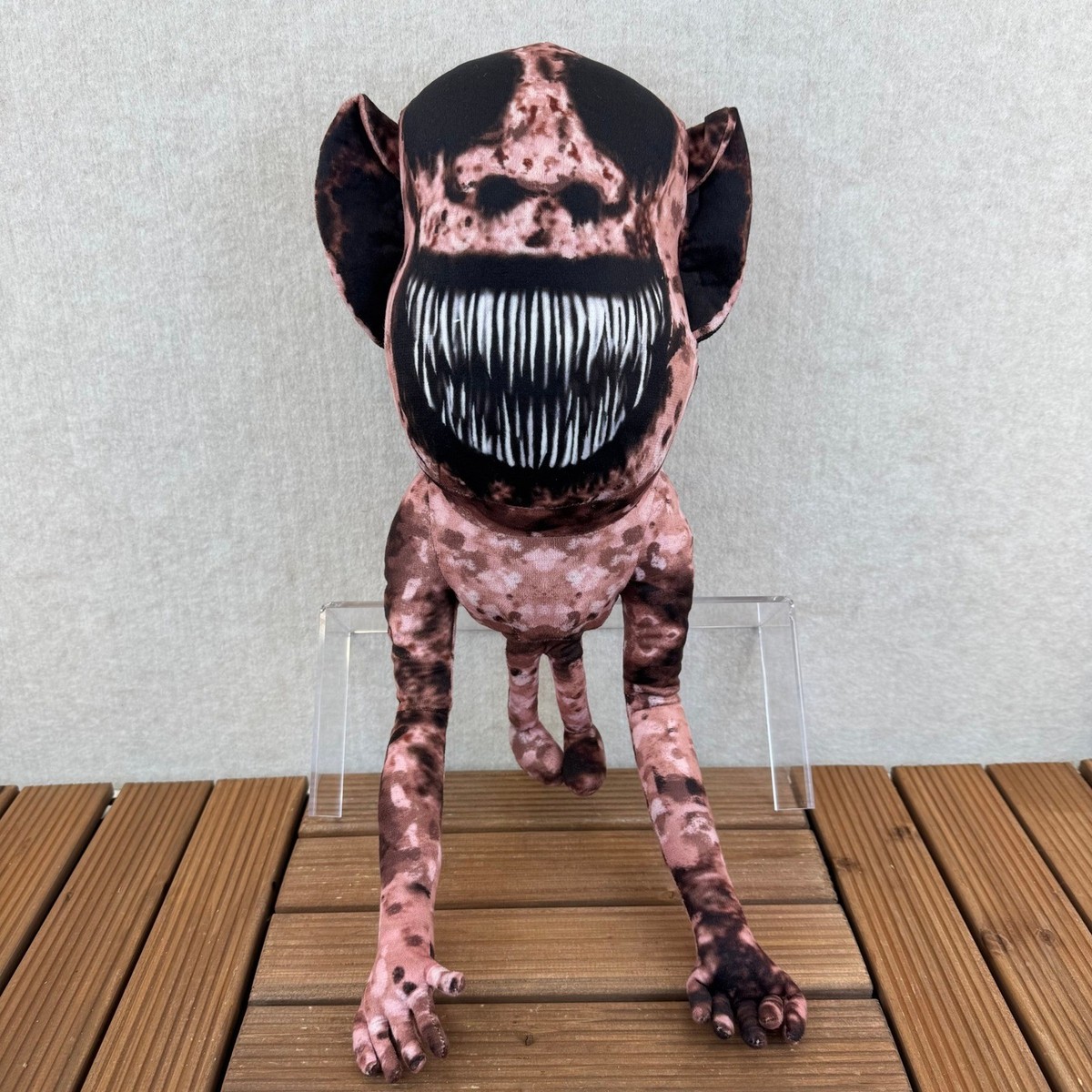 Zoonomaly Horror Plush Toy Pink Brown Creepypasta Spooky | eBay